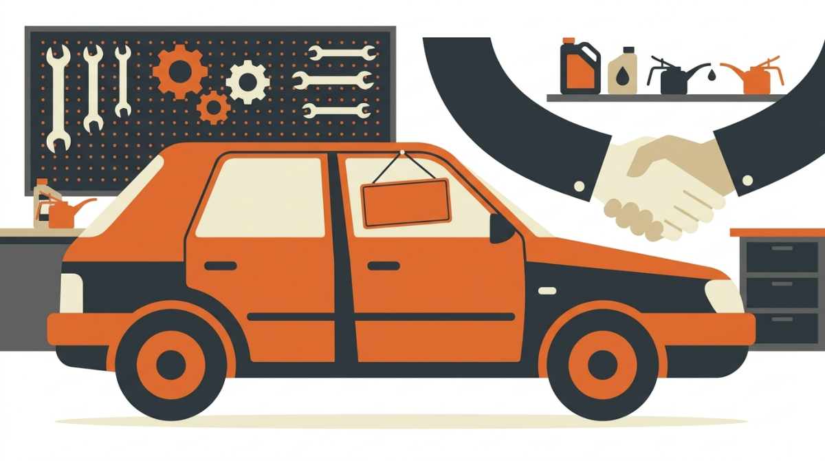 Vendre sa voiture d'occasion : le guide - entretien voiture