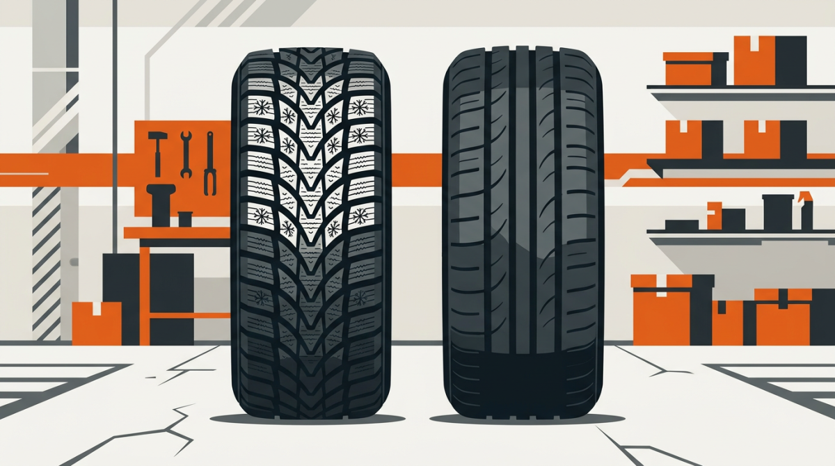 Pneus hiver ou 4 saisons : lequel choisir ? - entretien voiture
