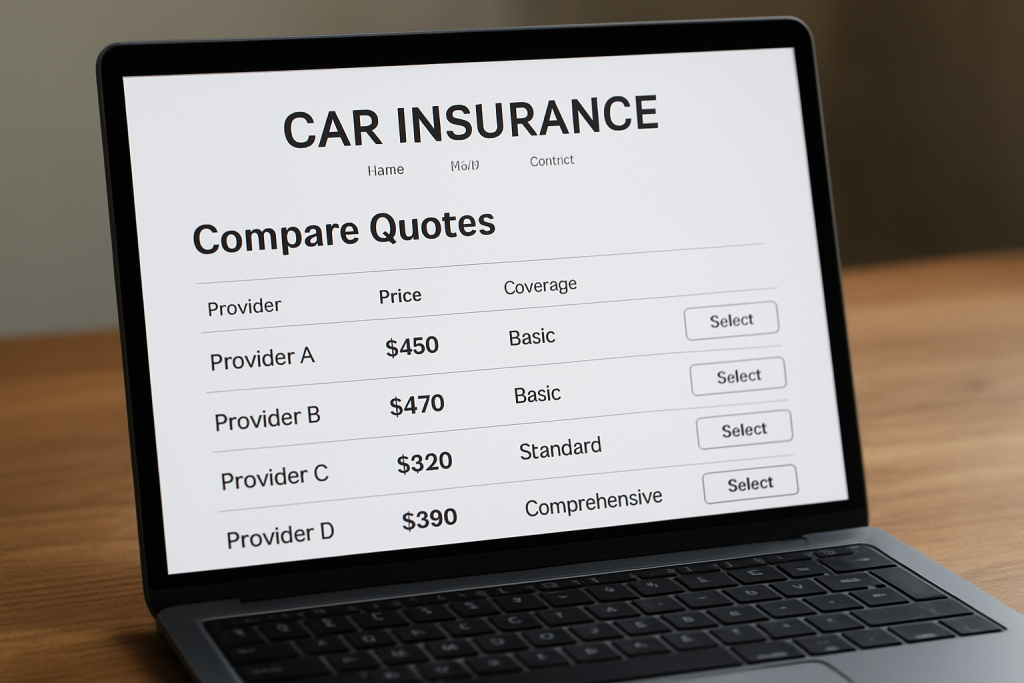 Meilleur comparateur d'assurance auto : comparatif 2026